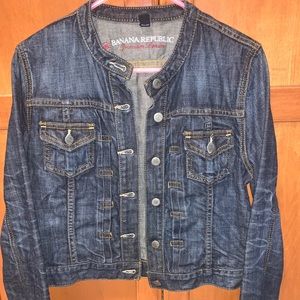 Banana Republic Premium Denim Jacket - image 1